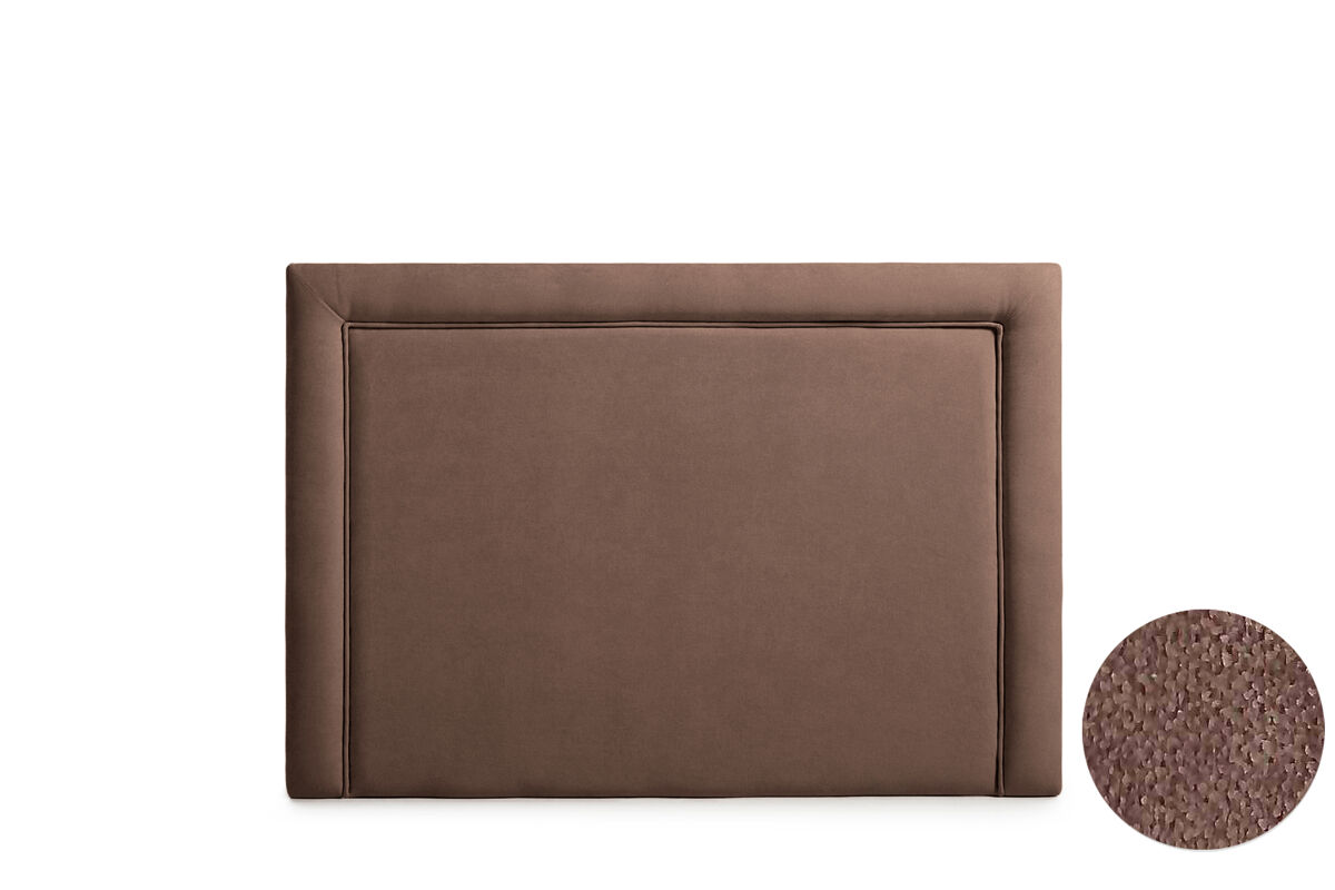 Cabecero Tapizado REGINA Acualine 130 Chocolate