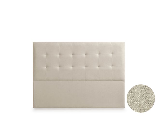 Cabecero tapizado atenea acualine 220x120x8 cm - moonia