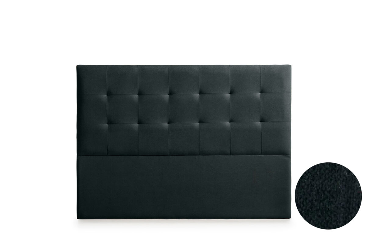 cabecero tapizado atenea acualine 145x120x8 cm - moonia