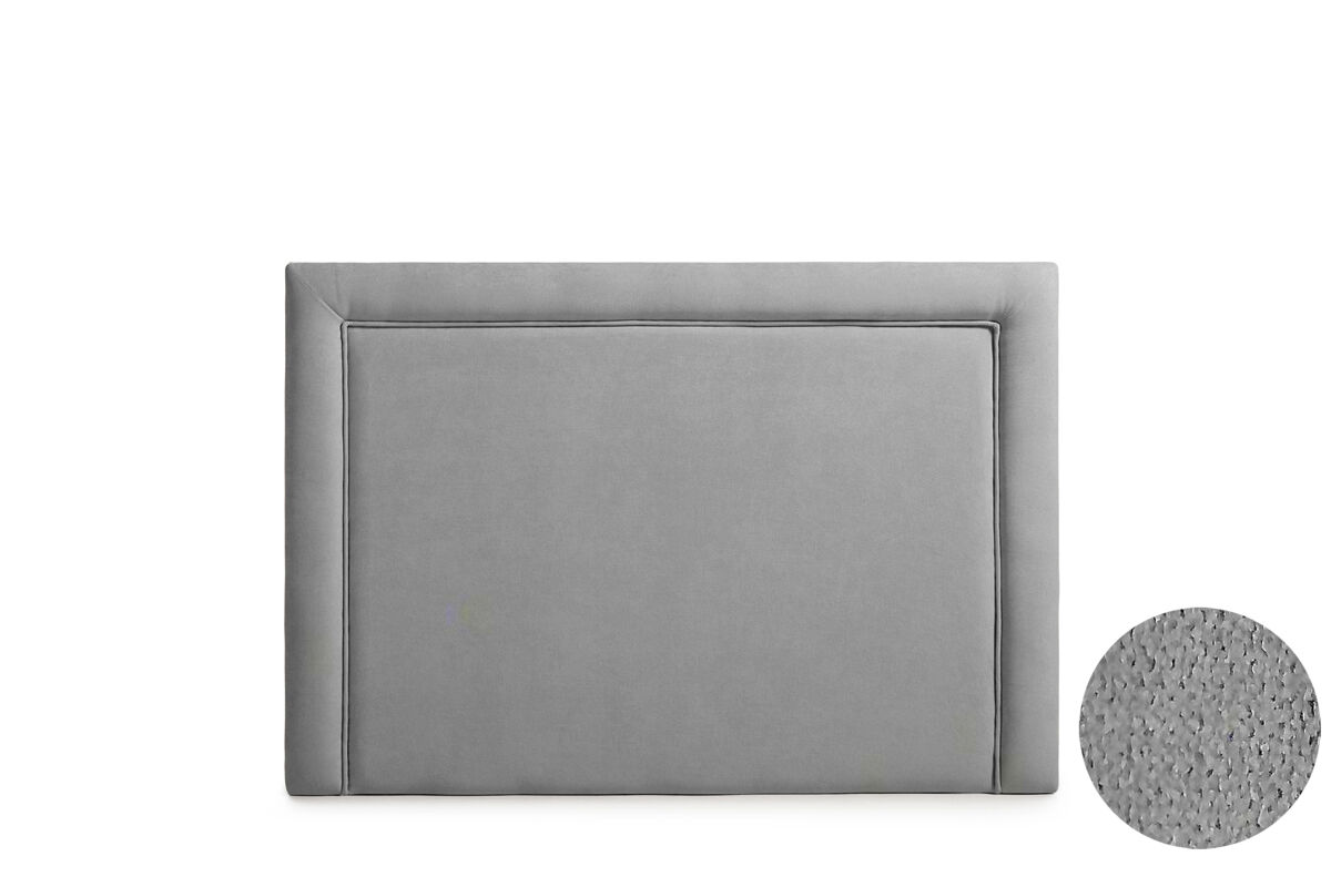 Cabecero Tapizado REGINA Acualine 130 Gris Claro