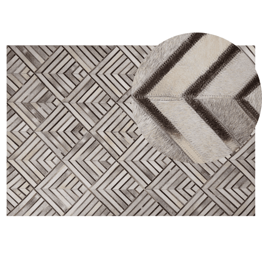 Tapete TEKIR Creme 140 x 200 cm Pele
