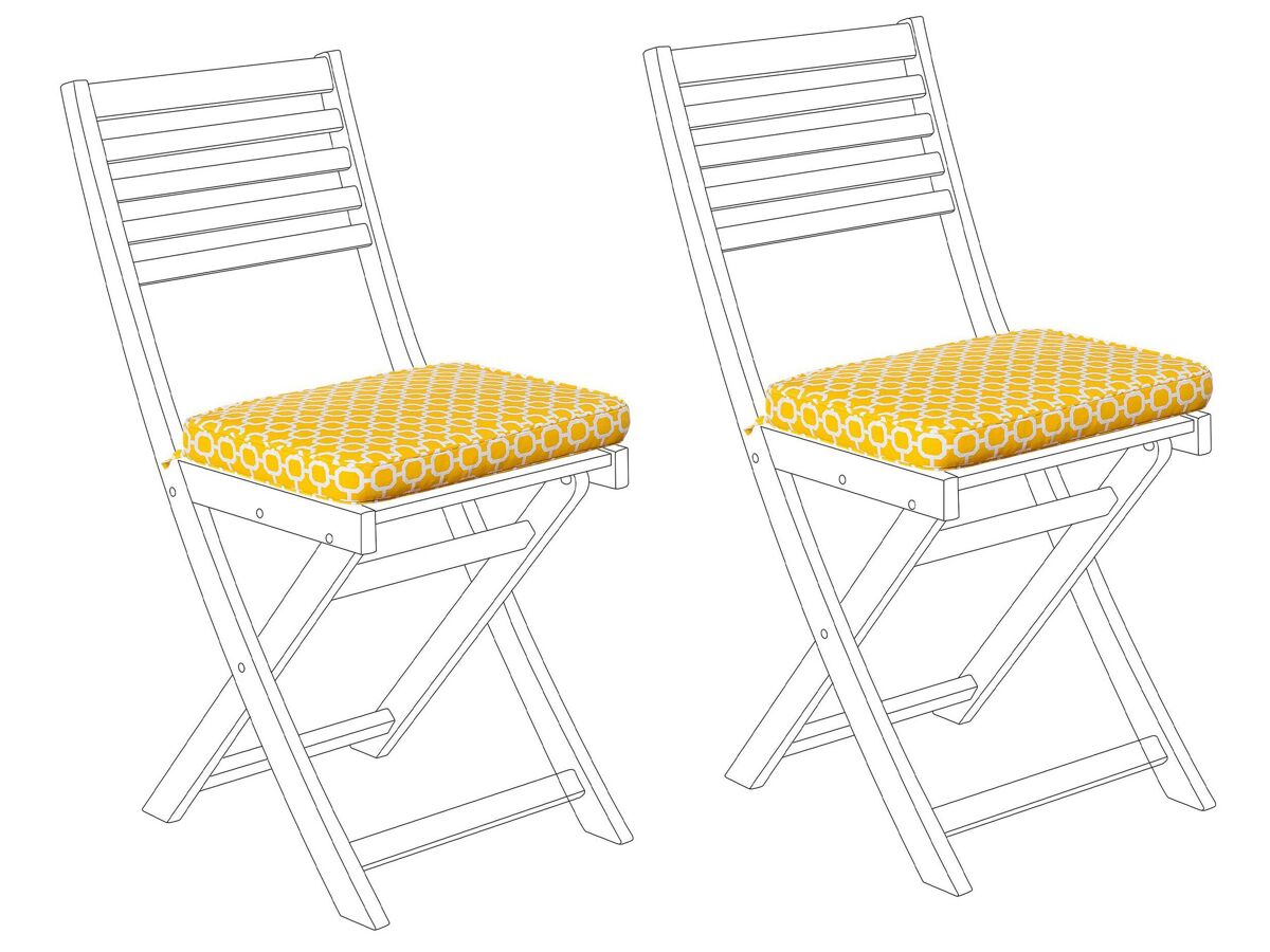 Beliani Cojín de asiento FIJI