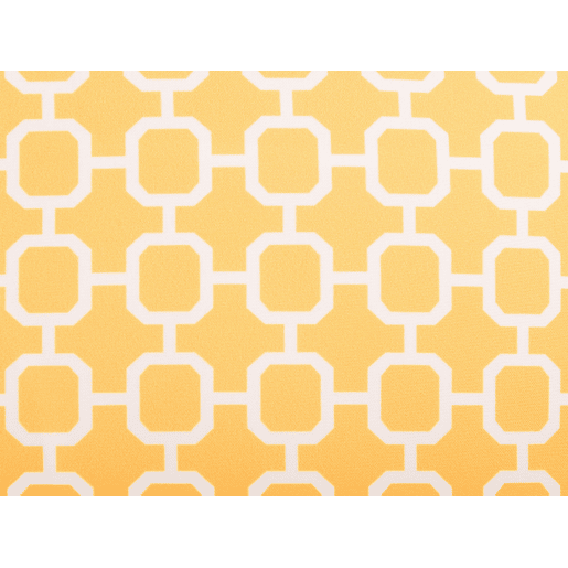 Conjunto de 2 almofadas de cadeira para jardim FIJI 29 x 38 cm Amarelo
