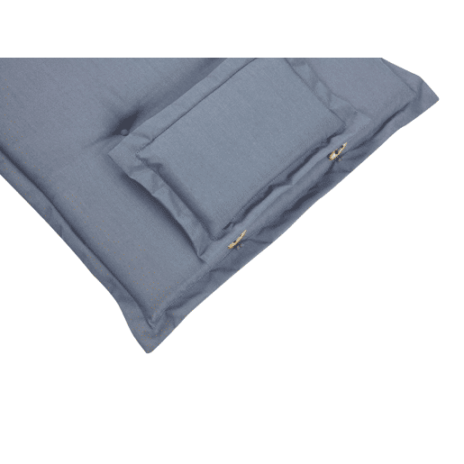 Conjunto de 2 almofadas de encostoassento JAVAAMANTEA 50 x 70 cm Azul Conjunto de 2 almofadas de encostoassento JAVAAMANTEA 50 x 70 cm Azul