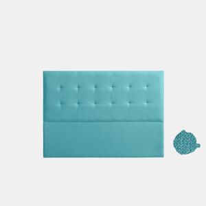 Cabeceira Estofada ATENEA Aqualine 100x120x8 cm - TURQUESA - Moonia