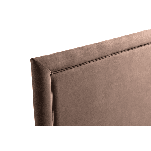 Cabeceira Estofada REGINA Aqualine 100x115x5 cm - CHOCOLATE - Moonia