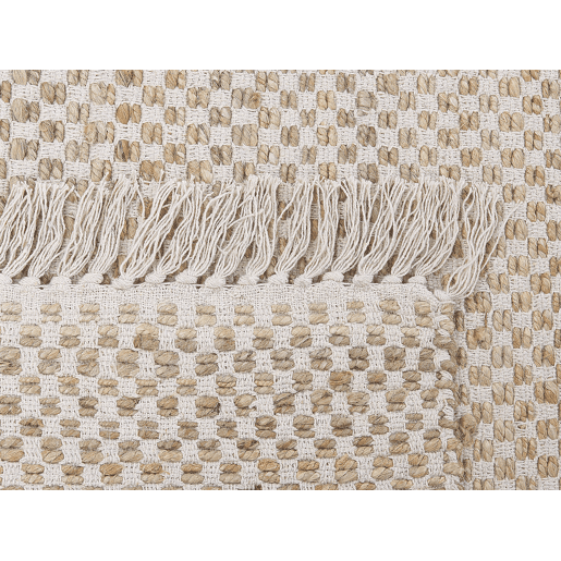 Tapete ZERDALI Creme 140 x 200 cm Juta Tapete ZERDALI Creme 140 x 200 cm Juta