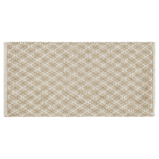 Tapete AKBEZ Creme claro 50 x 80 cm Juta