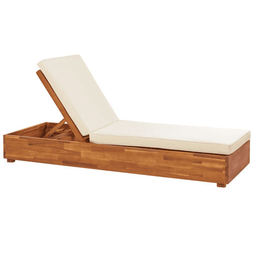Beliani Cadeira loungerelax FANANO