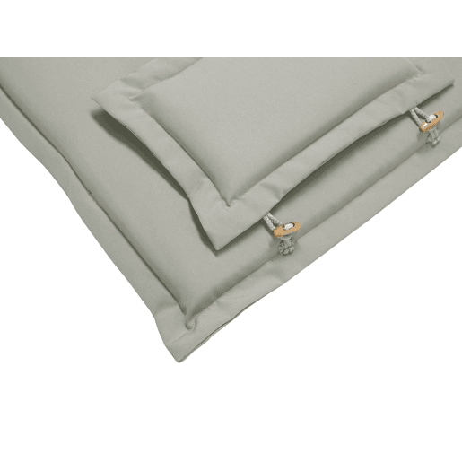 Conjunto de 6 almofadas de encostoassento TOSCANA 50 x 70 cm Taupe