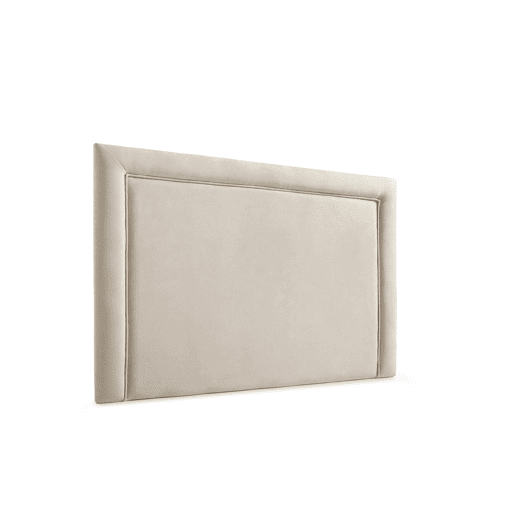 Cabeceira Estofada REGINA Aqualine 90x115x5 cm - Bege Torrado - Moonia