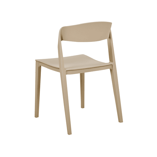 Conjunto de 2 cadeiras de jantar SOMERS Creme