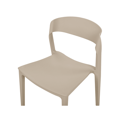 Conjunto de 2 cadeiras de jantar SOMERS Creme