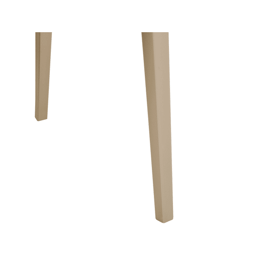 Conjunto de 2 cadeiras de jantar SOMERS Creme
