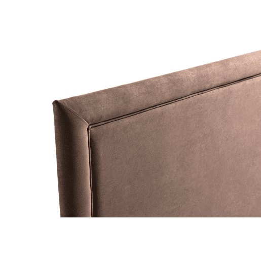 Cabeceira Estofada REGINA Aqualine 220x115x5 cm - CHOCOLATE - Moonia