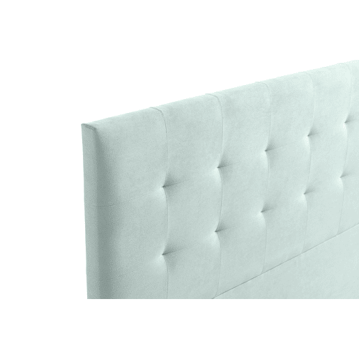 Cabeceira Estofada ATENEA Aqualine 145x120x8 cm - VERDE ÁGUA - Moonia