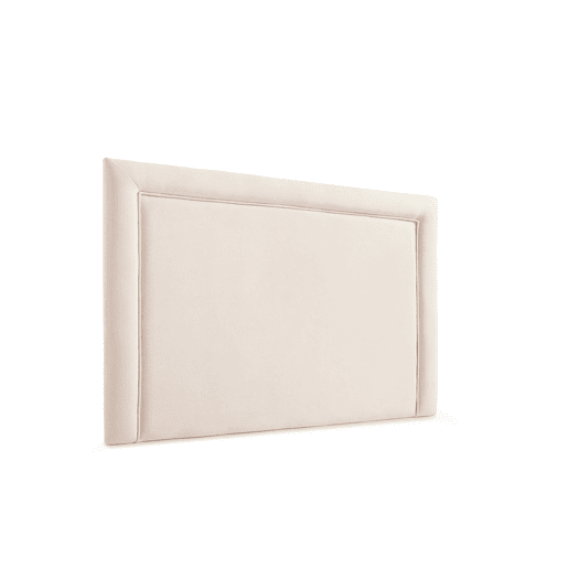 Cabeceira Estofada REGINA Aqualine 100x115x5 cm - BEGE - Moonia