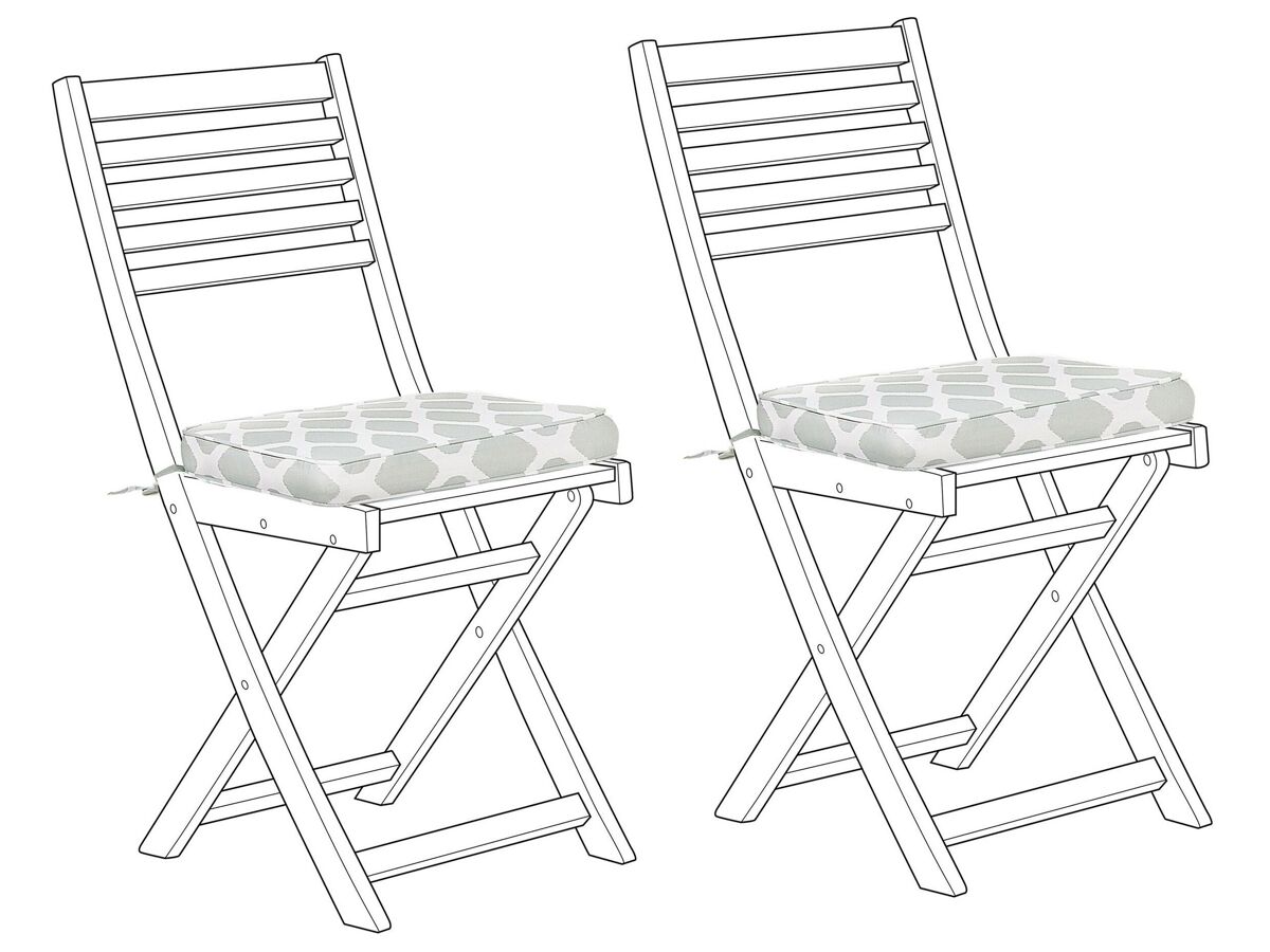 Beliani Cojín de asiento FIJI