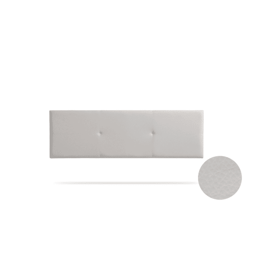 Cabeceira Estofada ALMA Pele Sintética 130x50x5 cm - Moonia