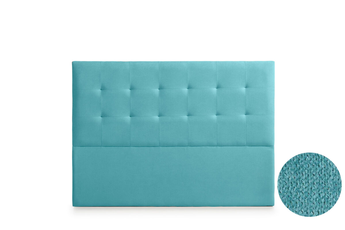 Cabecero Tapizado ATENEA Acualine 90 Turquesa