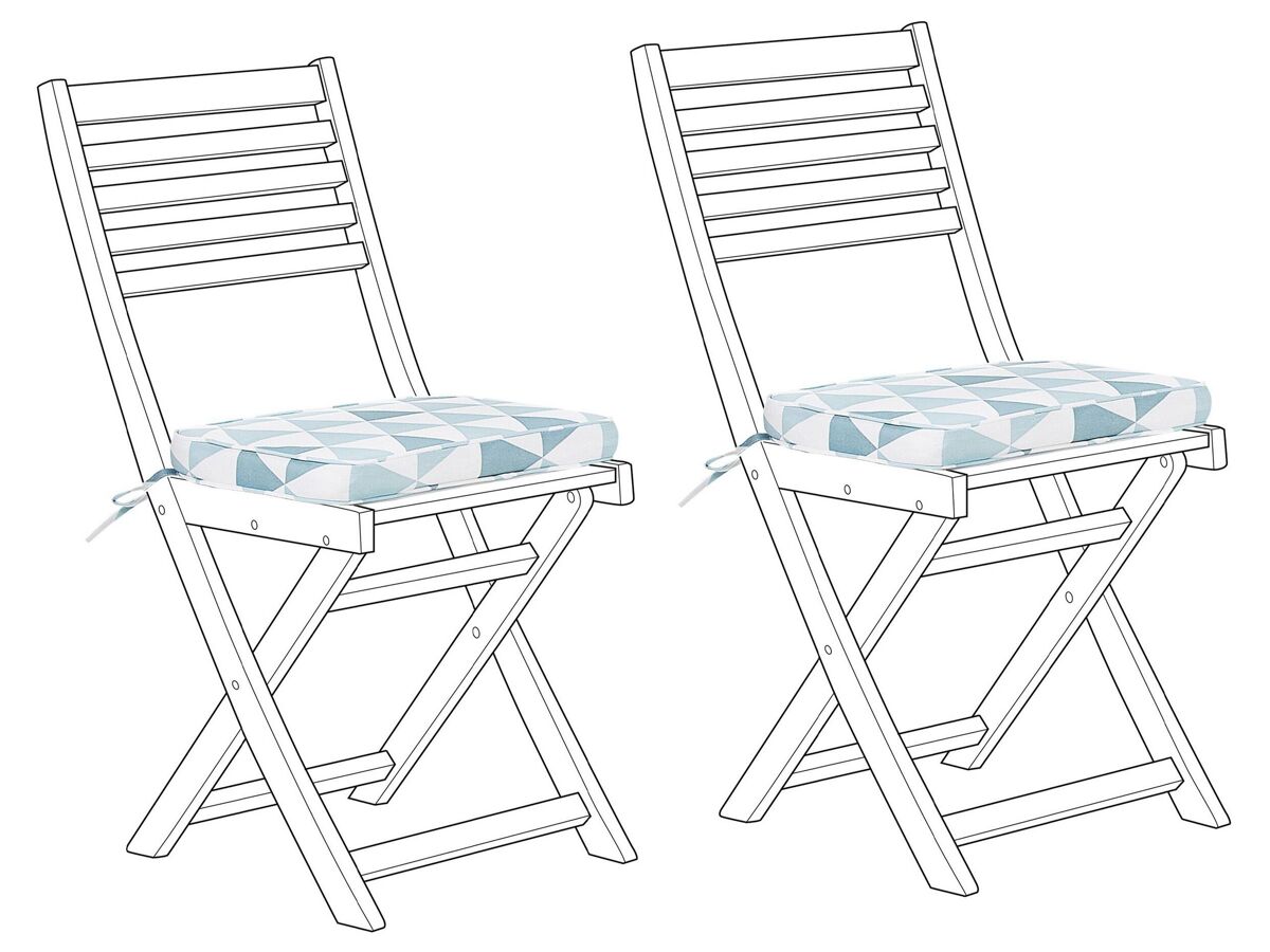 Beliani Cojín de asiento FIJI