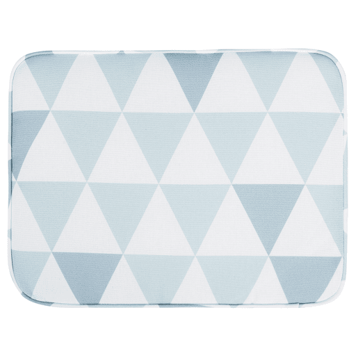 Conjunto de 2 almofadas de cadeira para jardim FIJI 29 x 38 cm Azul