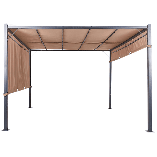 Beliani Pérgola de jardim PARGA Beliani Pérgola de jardim PARGA