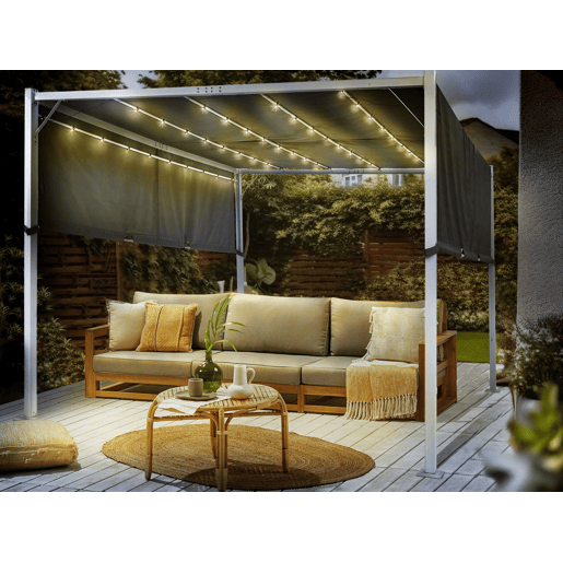 Beliani Pérgola de jardim PARGA