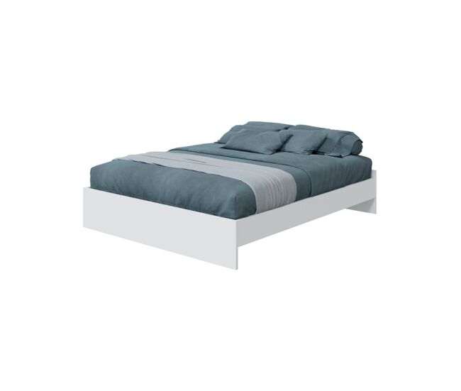 Cama ethna blanco artik (blanco mate) 196 x 39 x cm