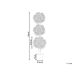 Beliani Planta artificial BUXUS BALL TREE Beliani Planta artificial BUXUS BALL TREE Verde
