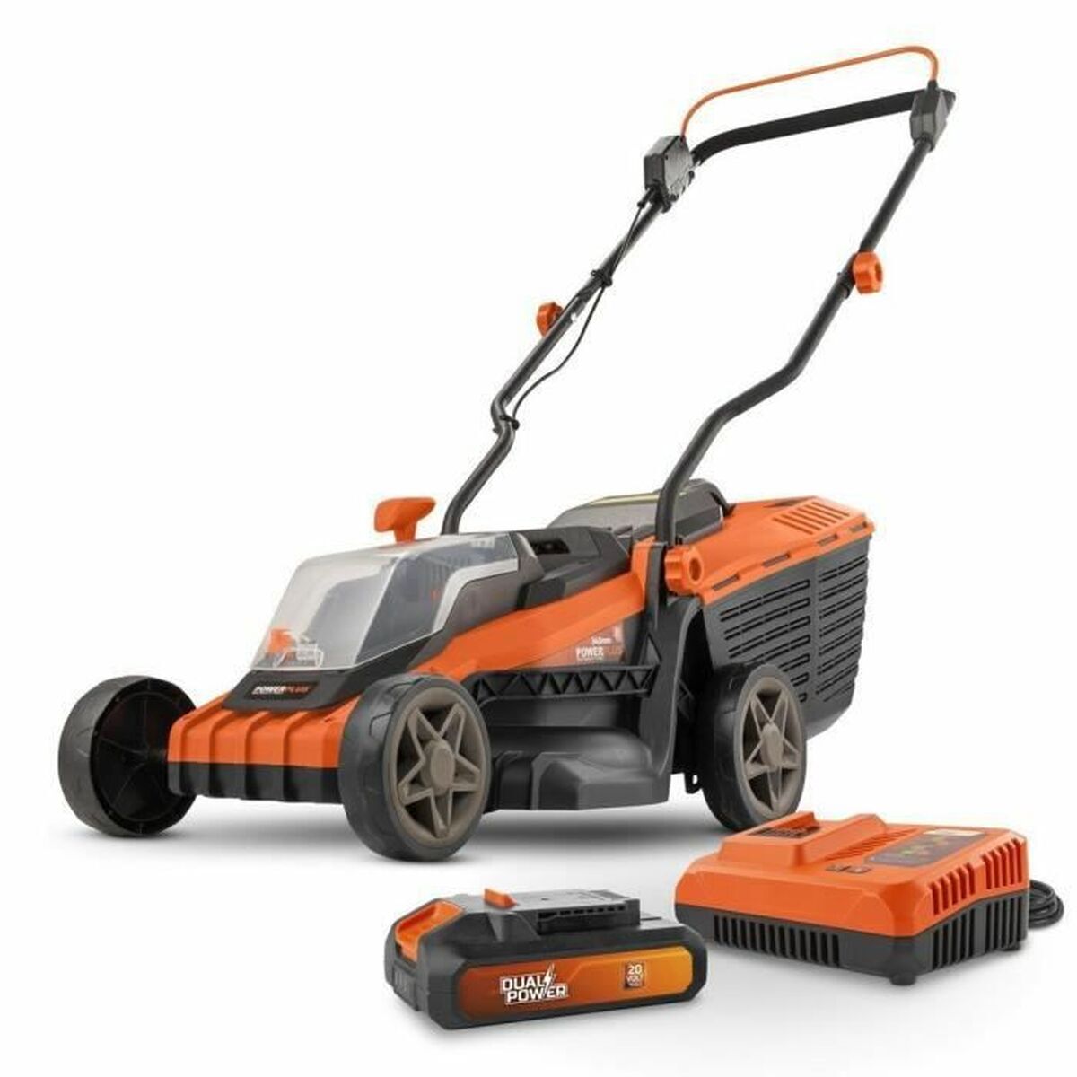 Cortacésped Dual Power 4Ah battery