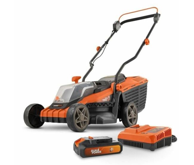 Cortacésped powerplus dual power 4ah battery 20 v