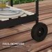 Barbacoa de Carbón Metal, Madera de Pino Barbacoa de Carbón Metal, Madera de Pino Rojo