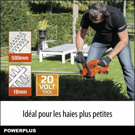 Corta-sebes Powerplus 20 V Corta-sebes Powerplus 20 V