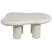 Beliani Mesa de centro ONDLE Beliani Mesa de centro ONDLE Blanco/ Beige