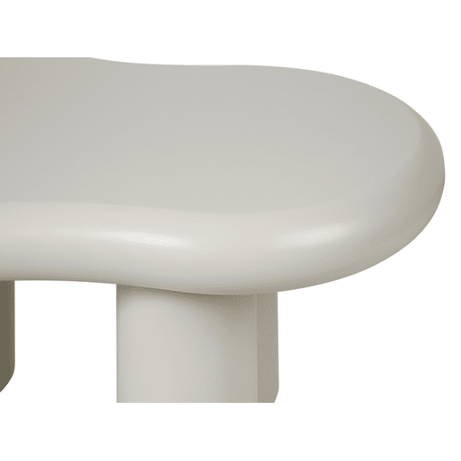 Mesa de centro ONDLE Branco creme