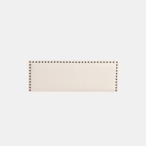 Cabeceira Estofada MODENA Aqualine 190x55x8 cm - BEGE - Moonia