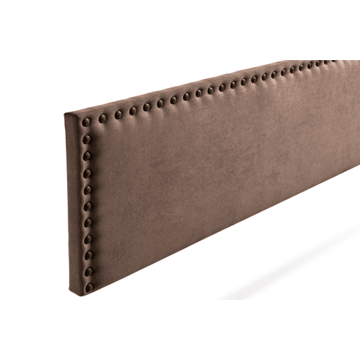 Cabeceira Estofada MODENA Aqualine 170x55x8 cm - CHOCOLATE - Moonia