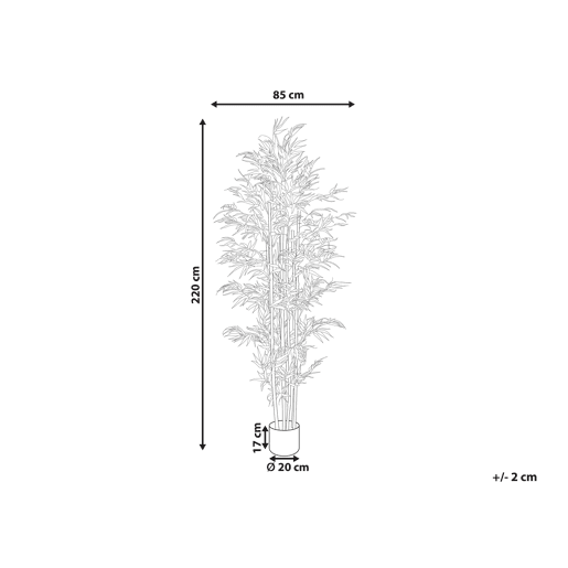 Planta artificial BAMBOO 220 cm Verde Planta artificial BAMBOO 220 cm Verde