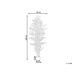 Beliani Planta artificial BAMBOO Beliani Planta artificial BAMBOO Verde