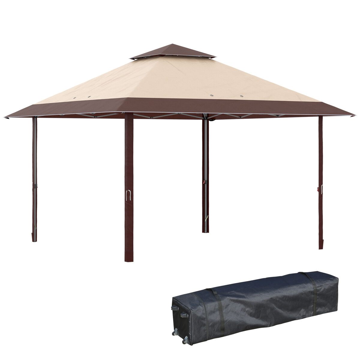 Carpa Plegable Acero, Tela Oxford