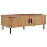 Mesa de centro BRADLEY Castanho com arrumação