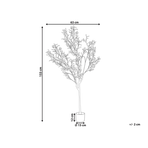 Planta artificial OLIVE TREE 153 cm Verde