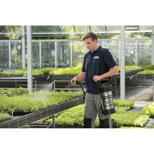 Pulverizador a Pressão para o Jardim Gloria 505t Aço inoxidável Latão 6 BAR 5 L