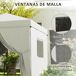 Carpa Plegable Acero, Tela Oxford 300x300 Carpa Plegable Acero, Tela Oxford 300x300 Blanco