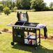 Barbacoa de gas VESUVIO Duo - 3 quemadores + plancha Barbacoa de gas VESUVIO Duo - 3 quemadores + plancha Negro