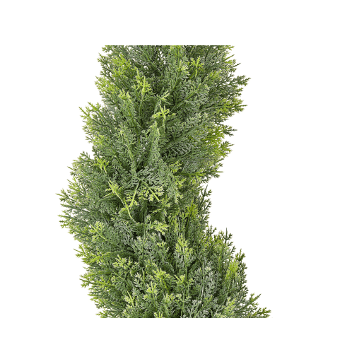 Planta artificial CYPRESS SPIRAL TREE 126 cm Verde