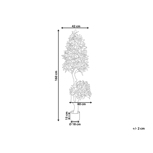 Planta artificial LAURELE 160 cm Verde Planta artificial LAURELE 160 cm Verde