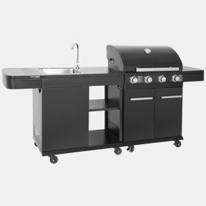 Cook'in Garden - Cocina exterior modular FYRA - 4 quemadores