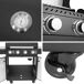 Cocina exterior modular FYRA - 4 quemadores Cocina exterior modular FYRA - 4 quemadores Negro